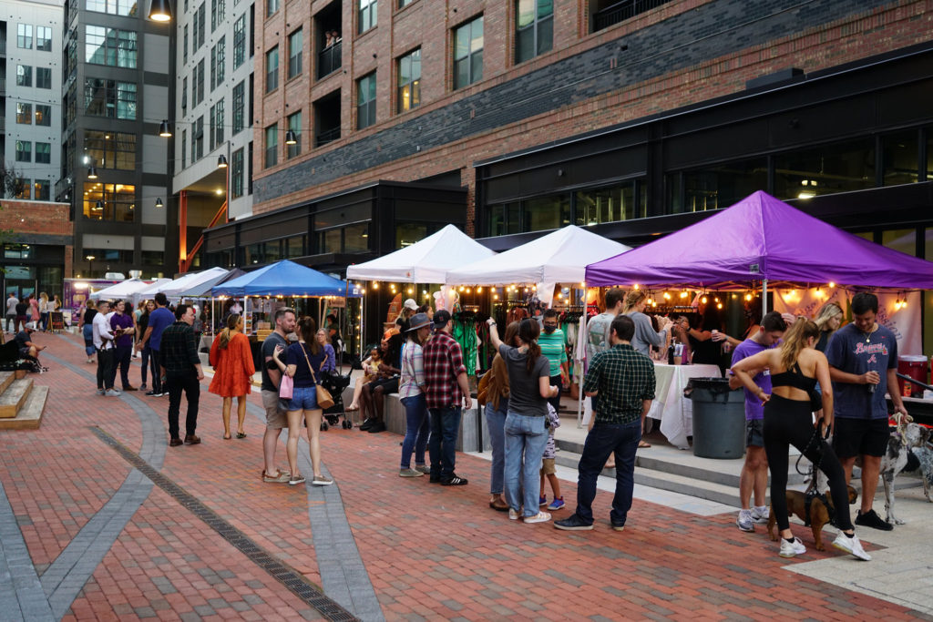 Raleigh Night Market in The Hollow